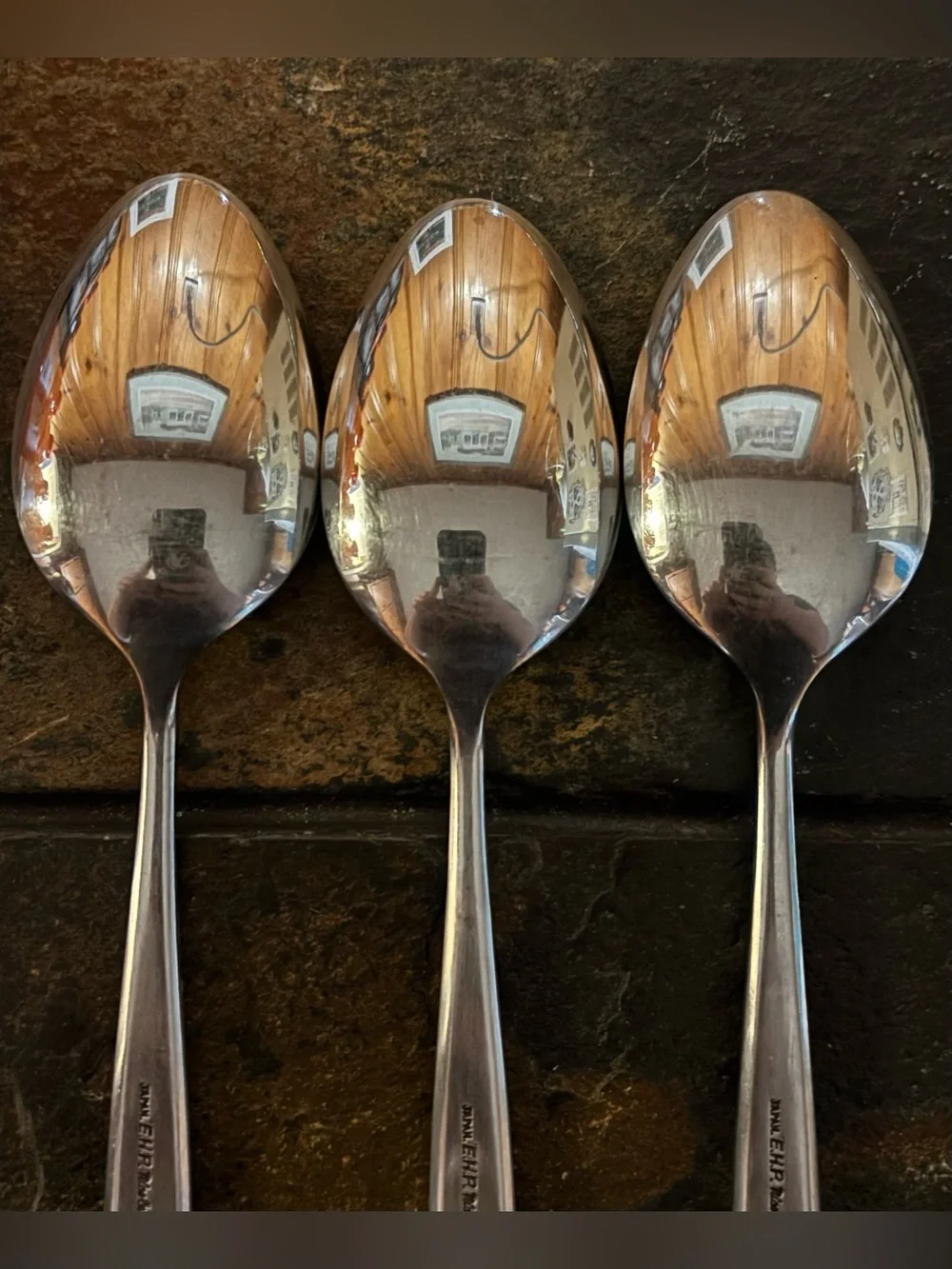 Vintage Ekco Home Products NICOLE Stainless Silverware 7 Pc Lot